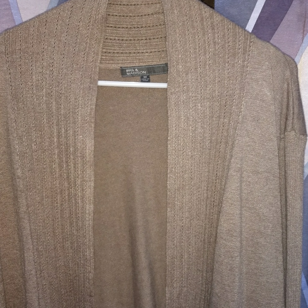 NWOT! 2X Cardigan 89th & Madison!
